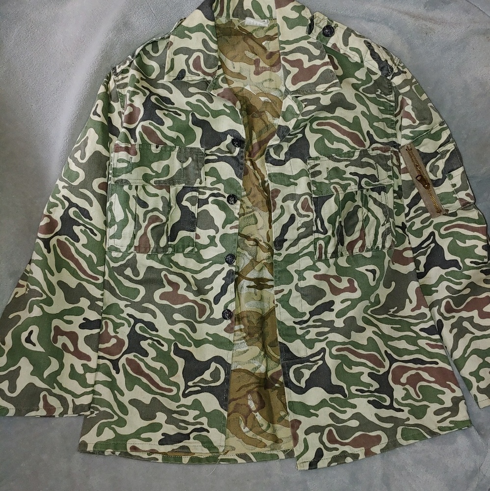 Camo Utility Shirt/Jacket